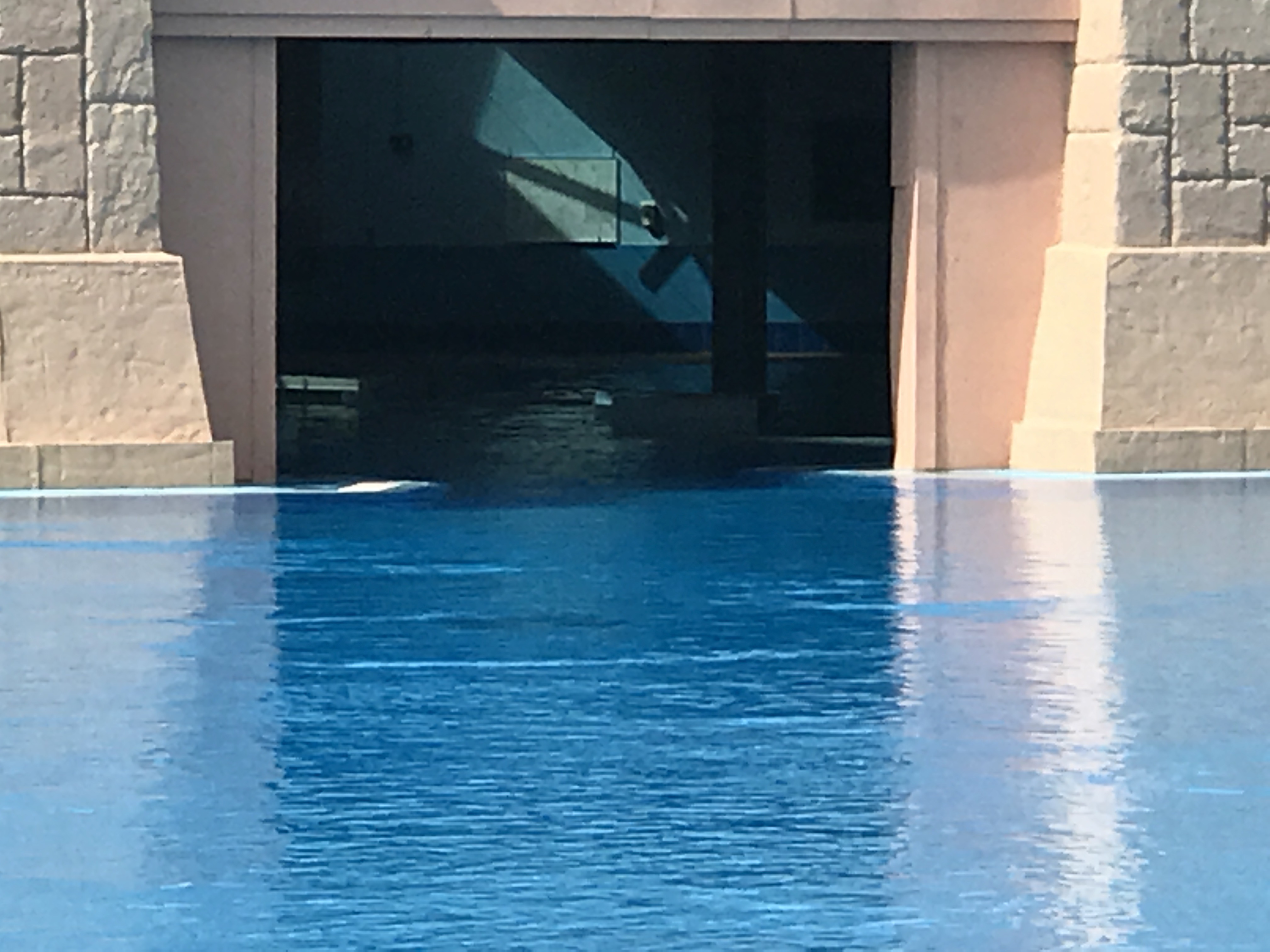 Dolphin Bay Dubai Innengehege